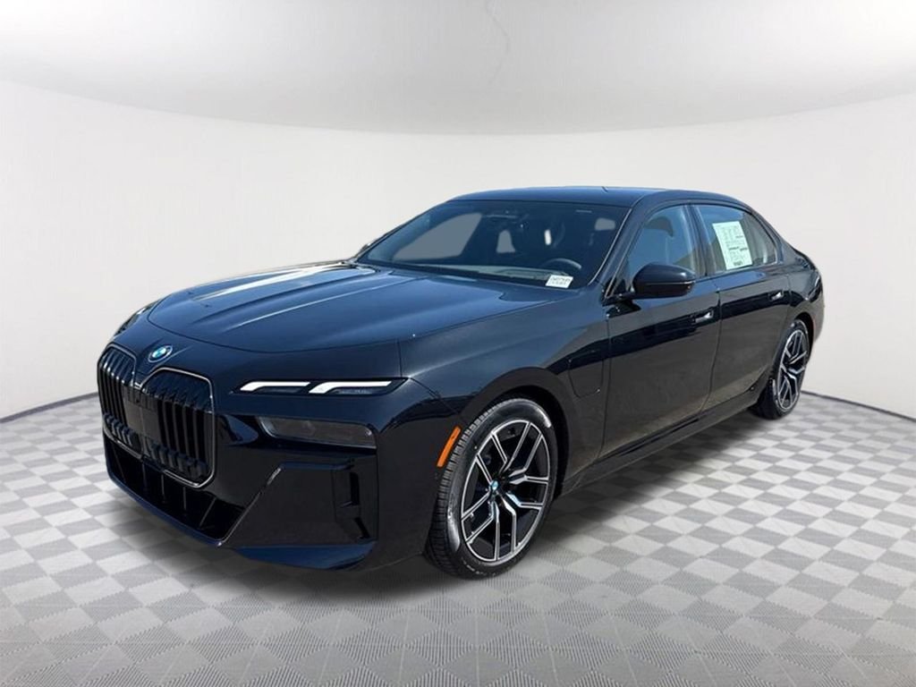 New 2026 Black BMW 750e xDrive image 2