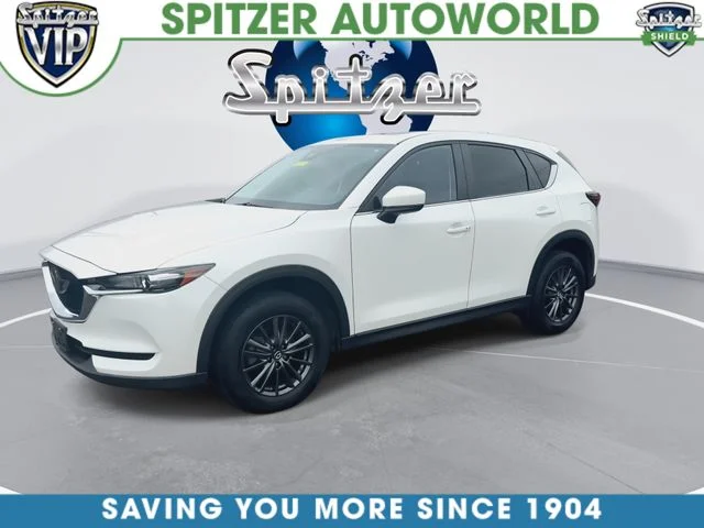 Used 2019 Snowflake White Pearl Mica Mazda Touring image 4
