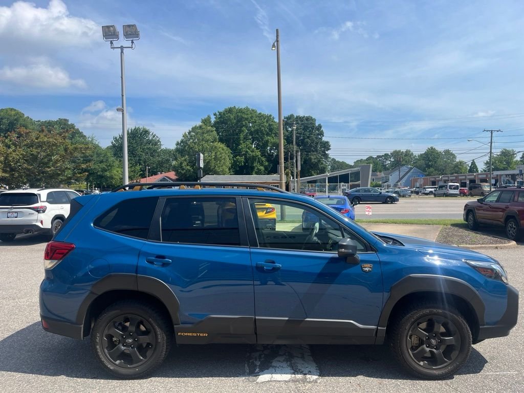 Certified Used 2025 Blue Subaru Wilderness image 3