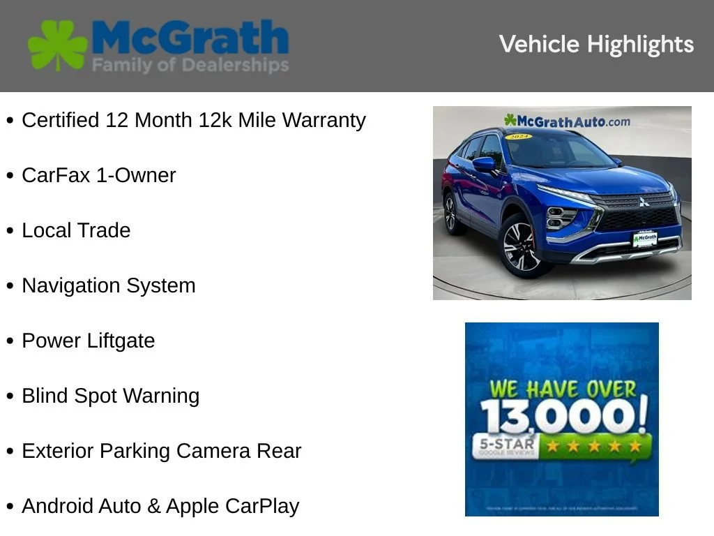 Used 2024 Blue Mitsubishi SE image 6