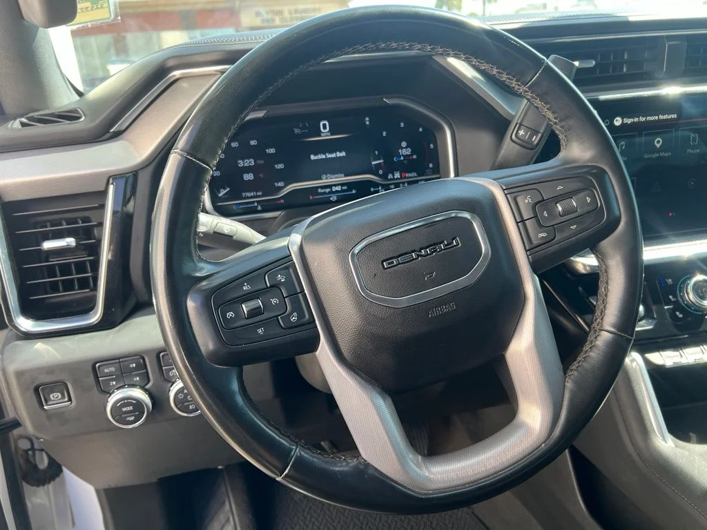 Used 2024 White Frost Tri-Coat GMC Denali image 9