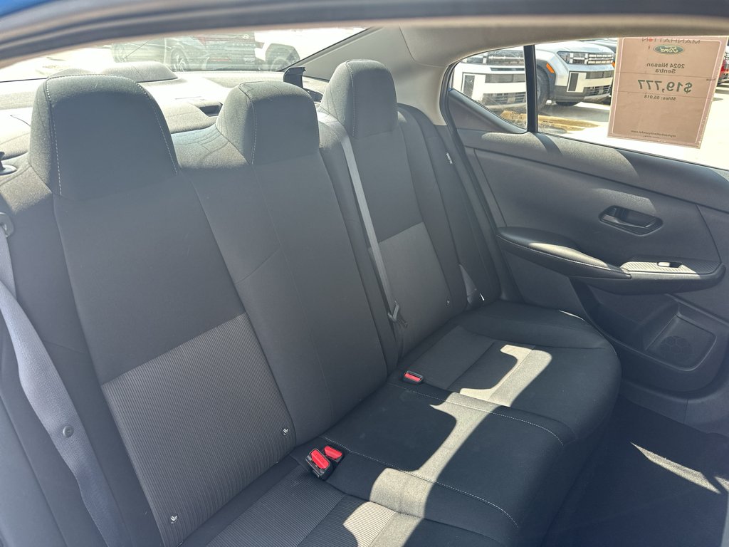 Used 2024 Electric Blue Metallic Nissan SV image 28