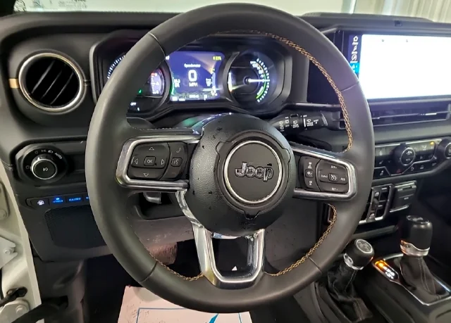 Used 2024 White Jeep Sahara 4xe image 12