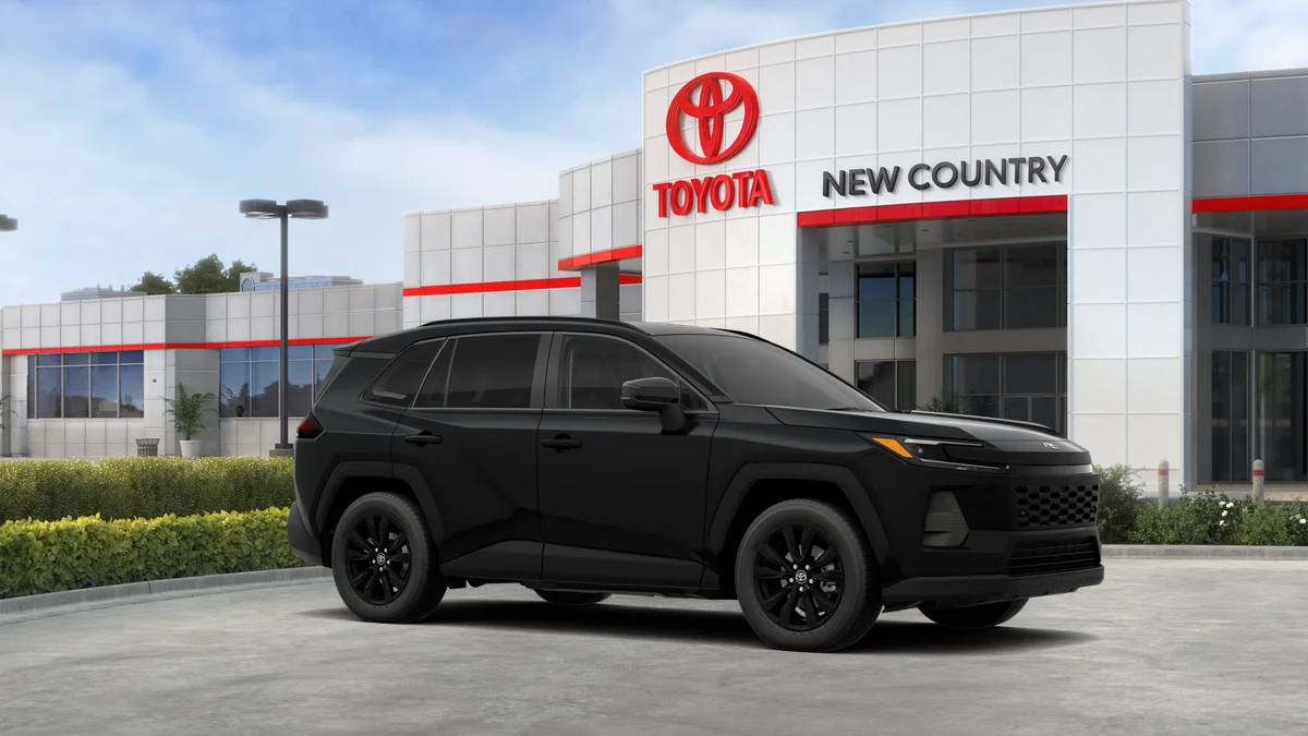 New 2026 Midnight Black Metallic Toyota XLE Premium image 14