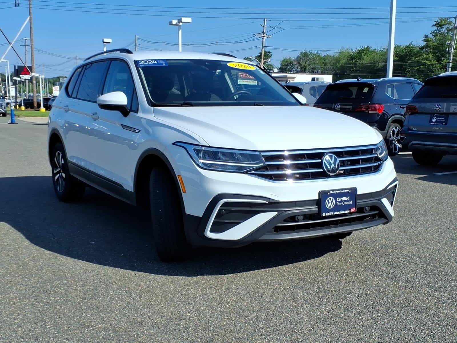 Certified Used 2024 Pure White Volkswagen S image 3