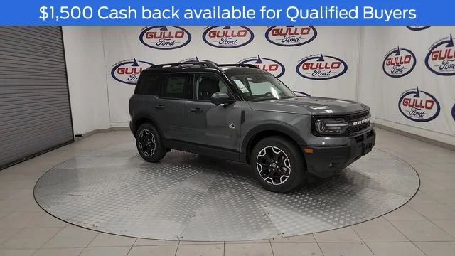 New 2026 Carbonized Gray Metallic Ford Outer Banks image 2