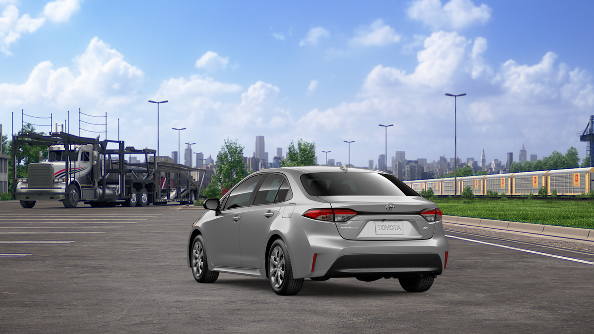 New 2026 Classic Silver Metallic Toyota LE image 7