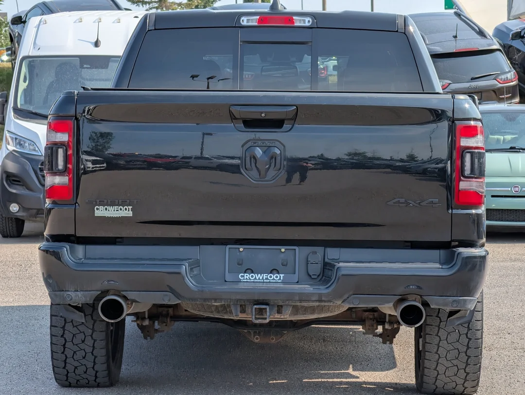 Used 2019 Black RAM Sport - - 4x4 - 5.7L HEMI V8 - Remote Start - Trailer Brake Control & More! image 7