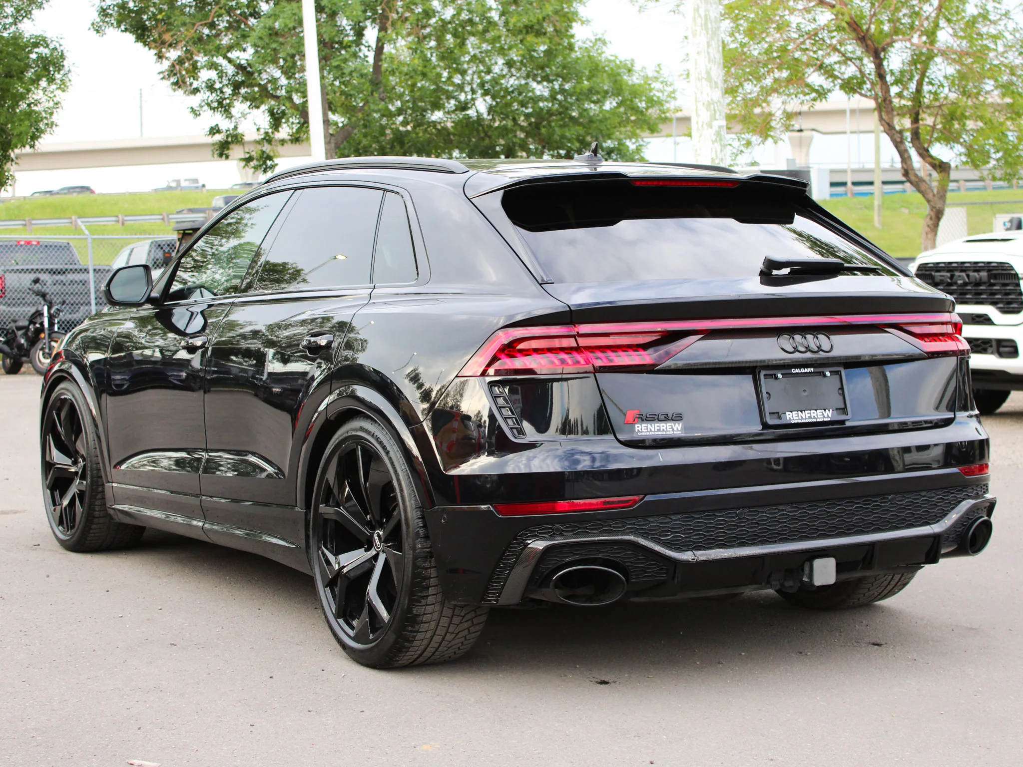 Certified Used 2021 Black Audi 4.0T*591 HP V8 | Valcona Heated/Vented Leather | Full PPF | Apple CarPlay | Head-Up Display image 15