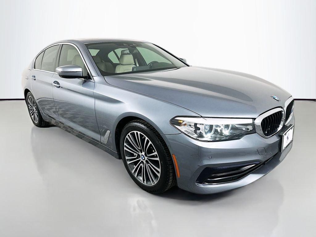 Used 2019 Bluestone Metallic BMW 530i image 3