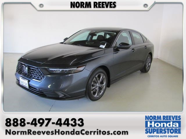 Certified Used 2023 Meteorite Gray Metallic Honda EX image 1