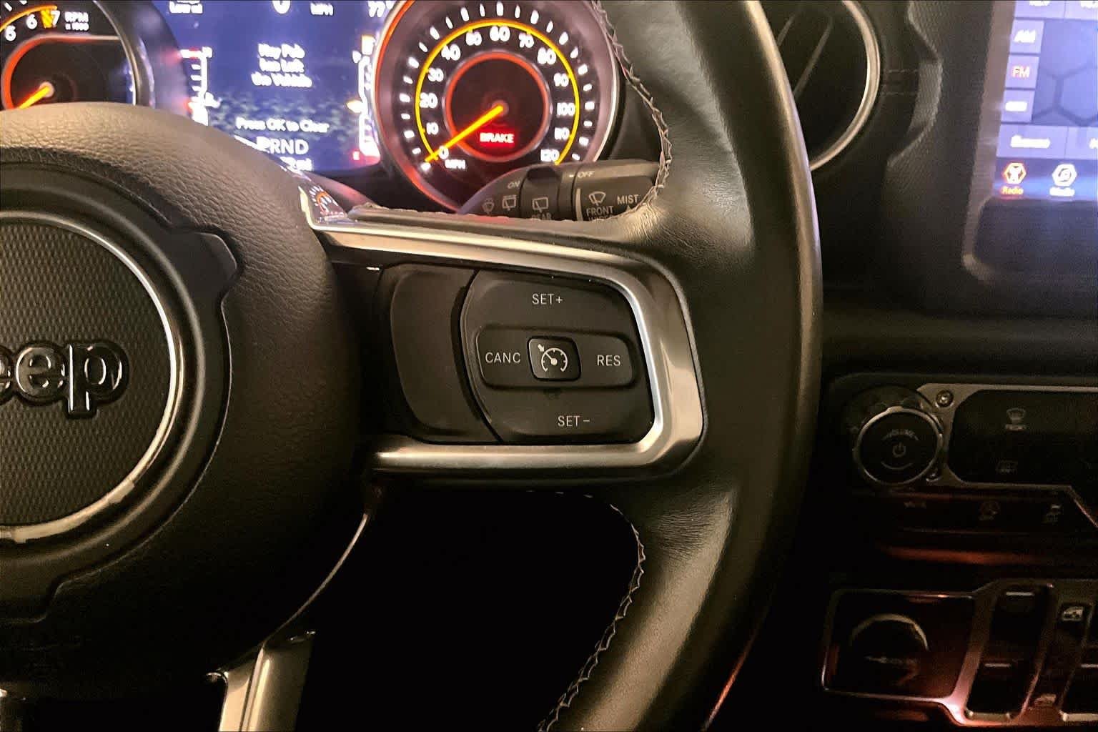 Used 2018 Black Clear Coat Jeep Sahara image 23