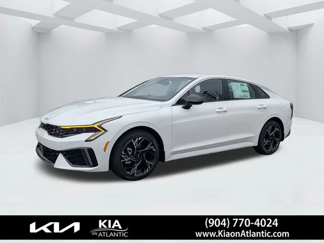 New 2026 Snow White Pearl Kia GT-Line FWD image 7