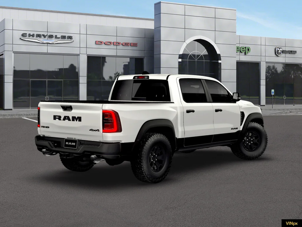 New 2026 Bright White Clear-Coat Exterior Paint RAM RHO image 6