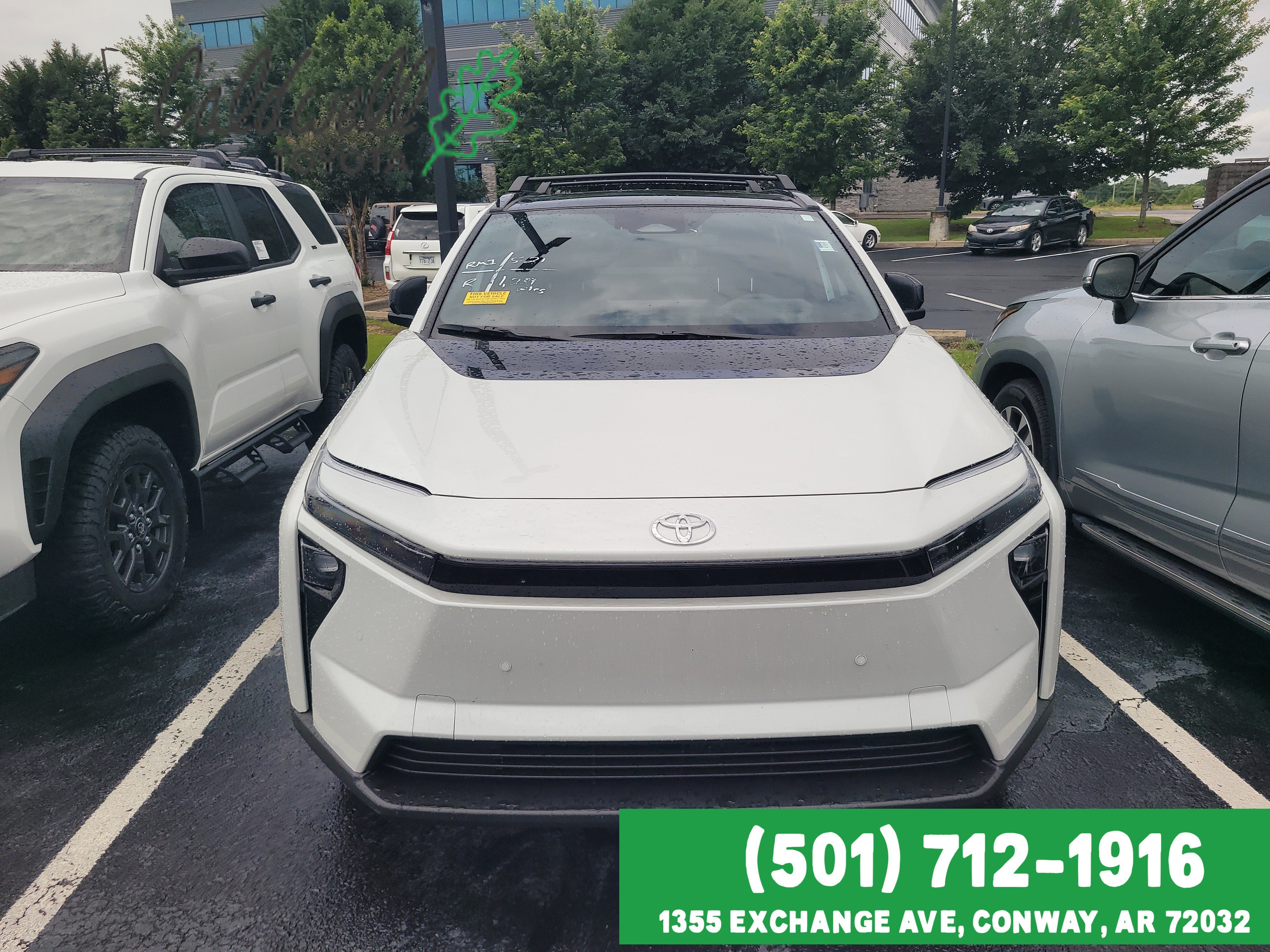 Used 2026 Toyota bZ XLE with VIN JTMBCAEB0TA002457 for sale in Conway, AR
