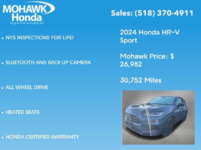 Certified Used 2024 Nordic Forest Pearl Honda Sport image 8