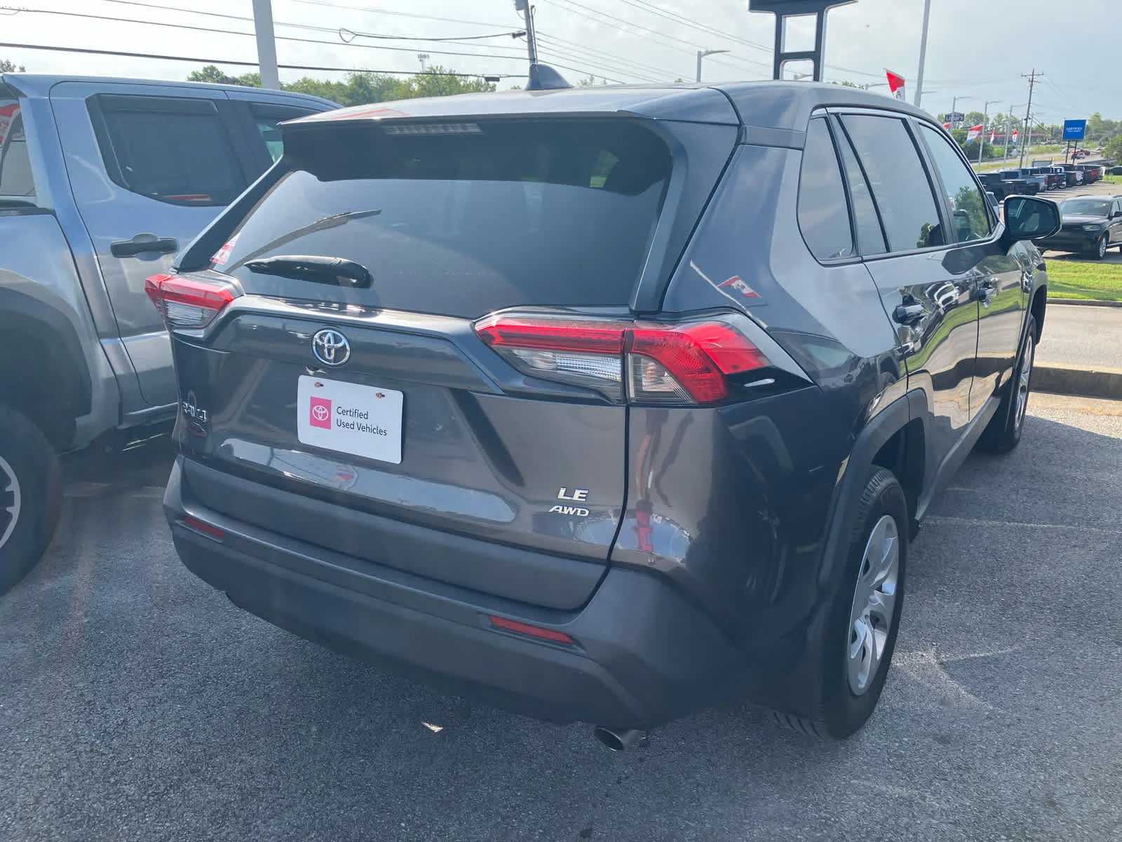 Certified Used 2023 Magnetic Gray Metallic Toyota LE image 9
