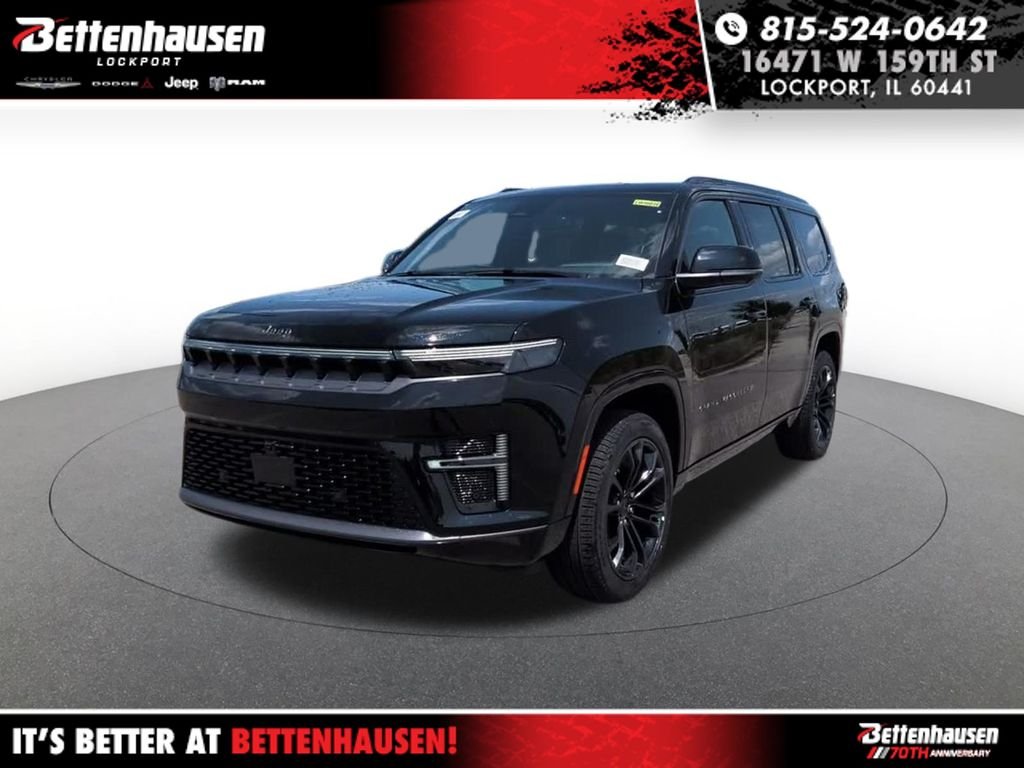 New 2026 High Gloss Black Jeep Grand Wagoneer image 1