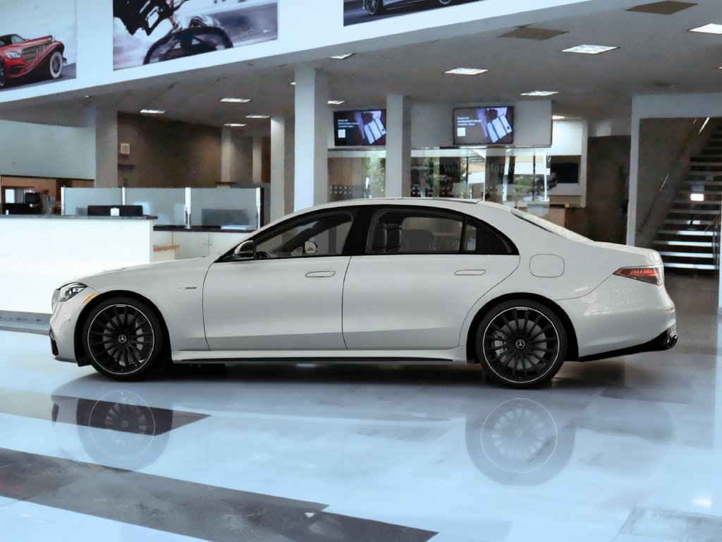 New 2026 MANUFAKTUR Moonlight White Metallic Mercedes-Benz S 63 E AMG® image 73
