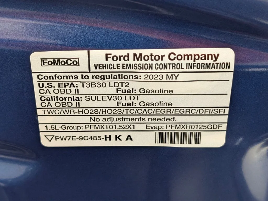 Certified Used 2023 Atlas Blue Metallic Ford ST-Line image 25