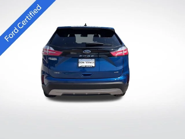 Certified Used 2024 Blue Ford SEL image 4