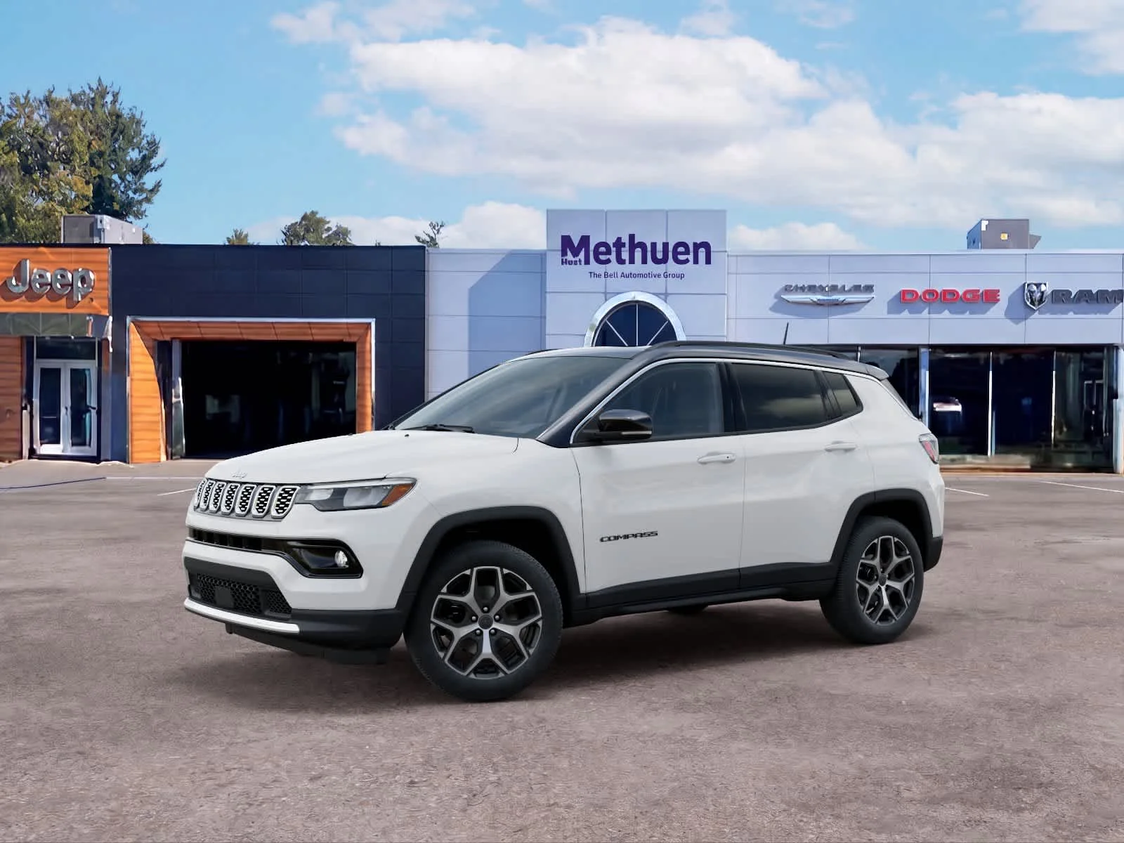New 2026 Bright White Clearcoat Jeep Limited image 2
