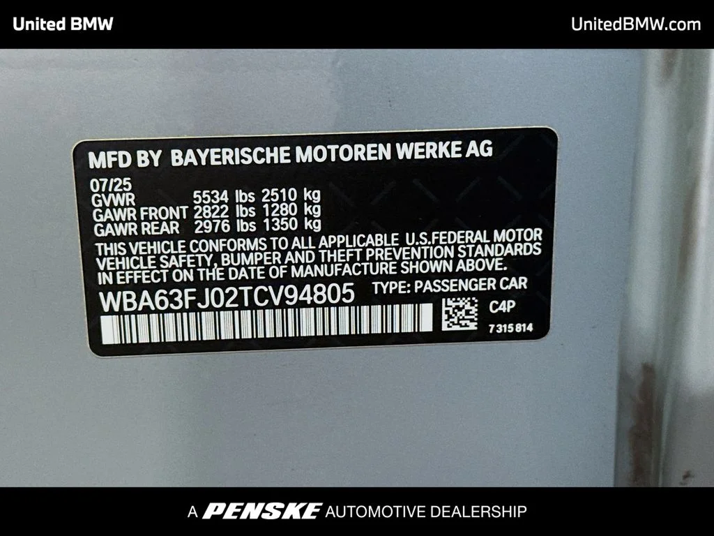 Certified Used 2026 Gray Metallic BMW 540i xDrive image 15