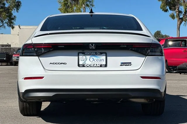 New 2026 Platinum White Pearl Honda Sport image 5