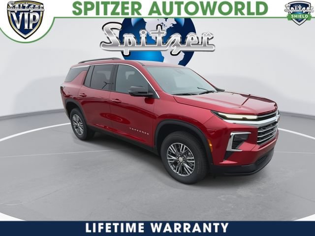 2026 Chevrolet Traverse LT Red at Spitzer Autoworld Chevy Buick GMC Cadillac