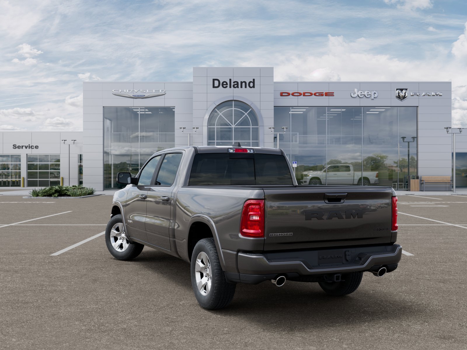New 2026 Granite Crystal Metallic Clear-Coat Exterior Paint RAM Big Horn/Lone Star image 35