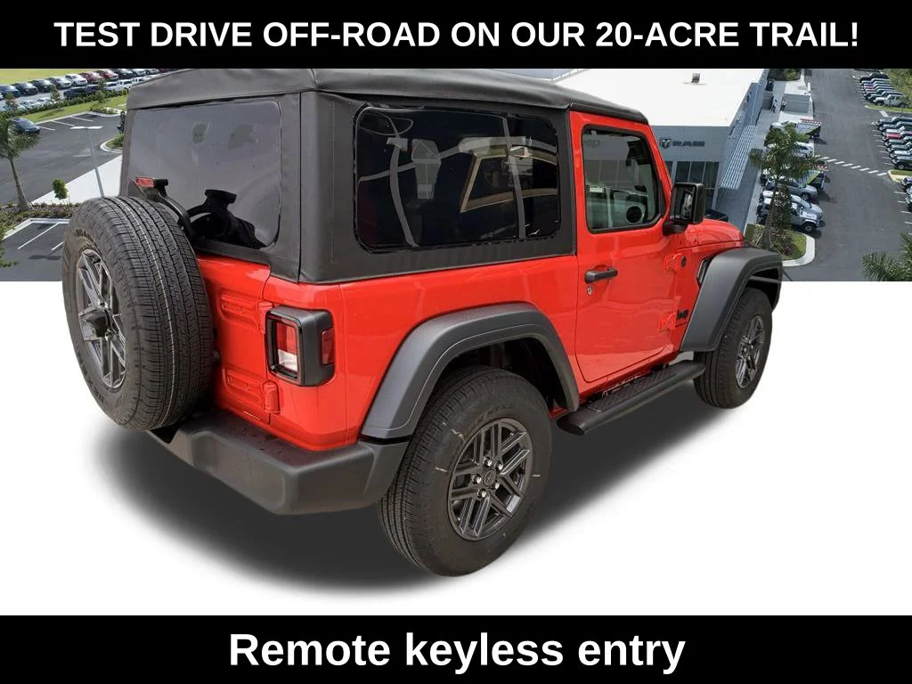 New 2026 Firecracker Red Clear-Coat Exterior Paint Jeep Sport image 4