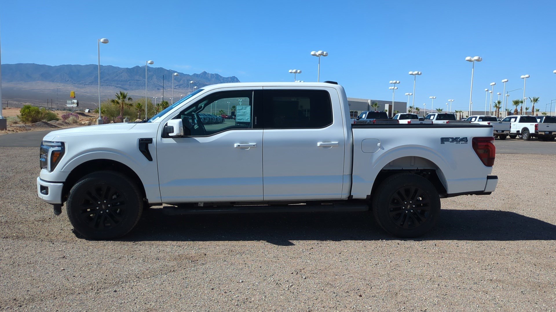 New 2026 Star White Metallic Tri-Coat Ford LARIAT image 6