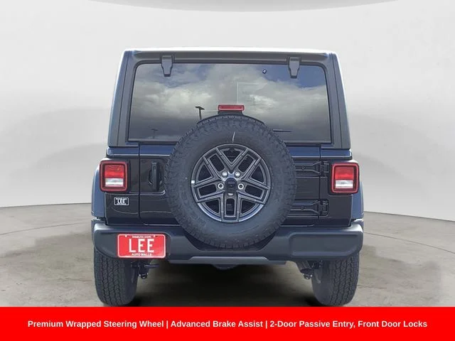 New 2026 Black Clearcoat Jeep 4-DOOR SPORT S image 5