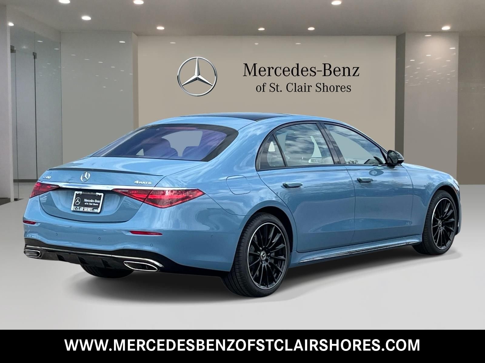 New 2026 MANUFAKTUR China Blue Mercedes-Benz S 580 image 6