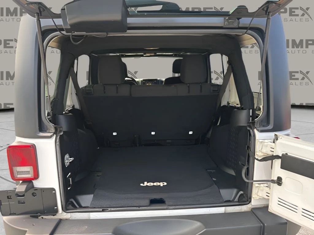 Used 2017 White Jeep Unlimited Sport image 24