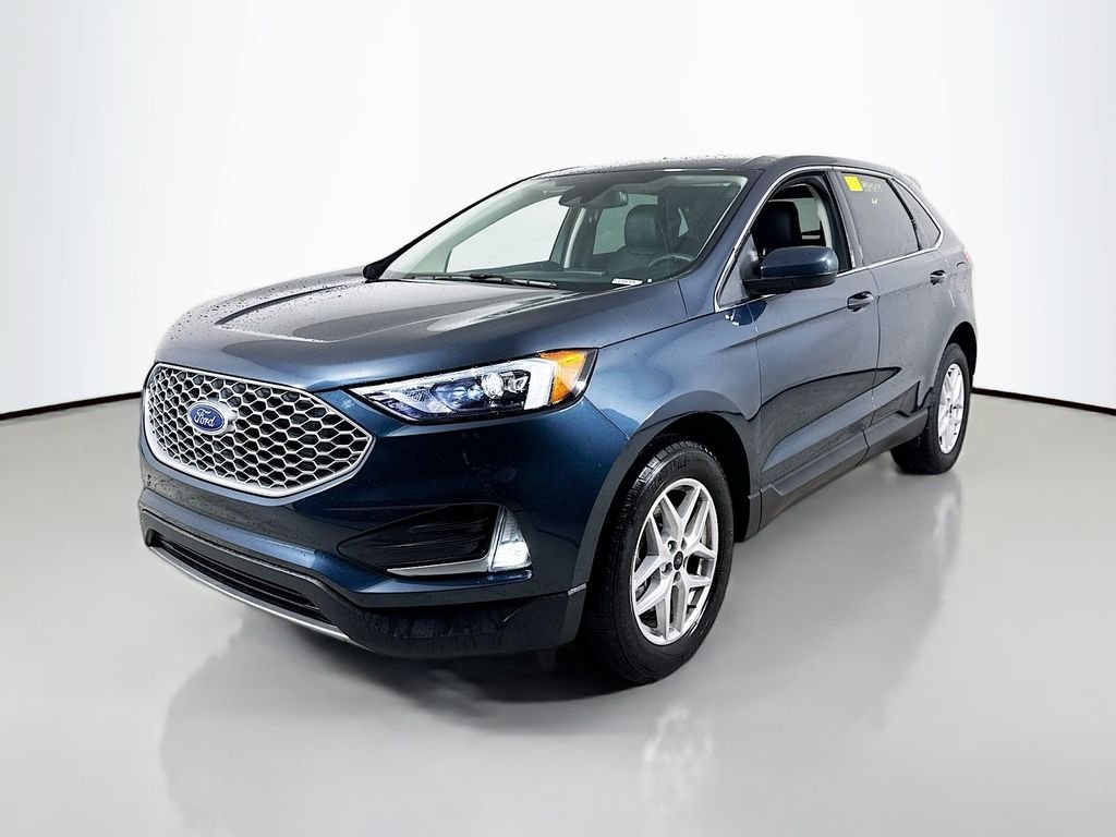 Used 2024 Stone Blue Metallic Ford SEL image 7