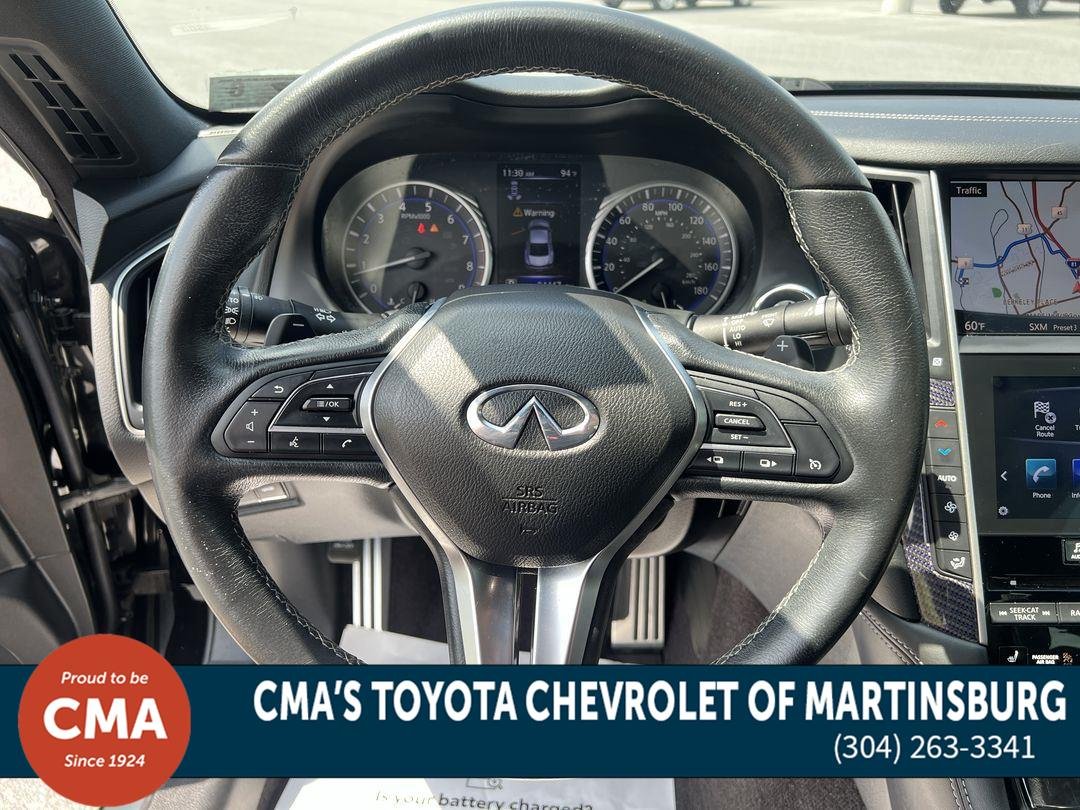 Used 2018 Black Obsidian INFINITI SPORT image 17