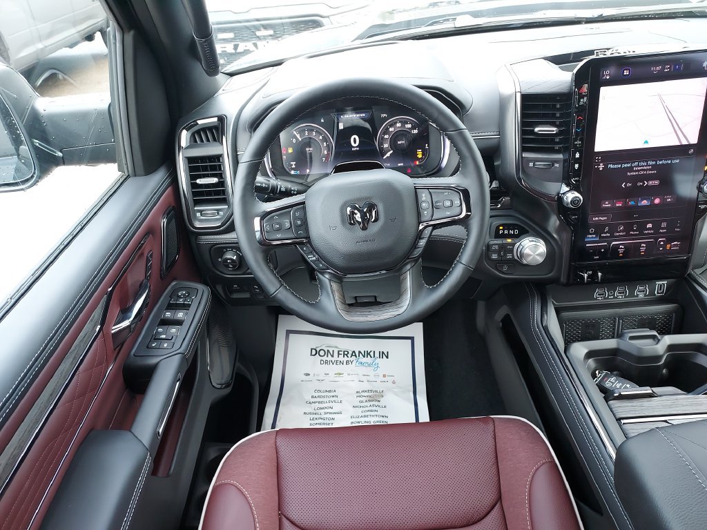 New 2027 Diamond Black Crystal Pearl-Coat Exterior Paint RAM Limited image 16