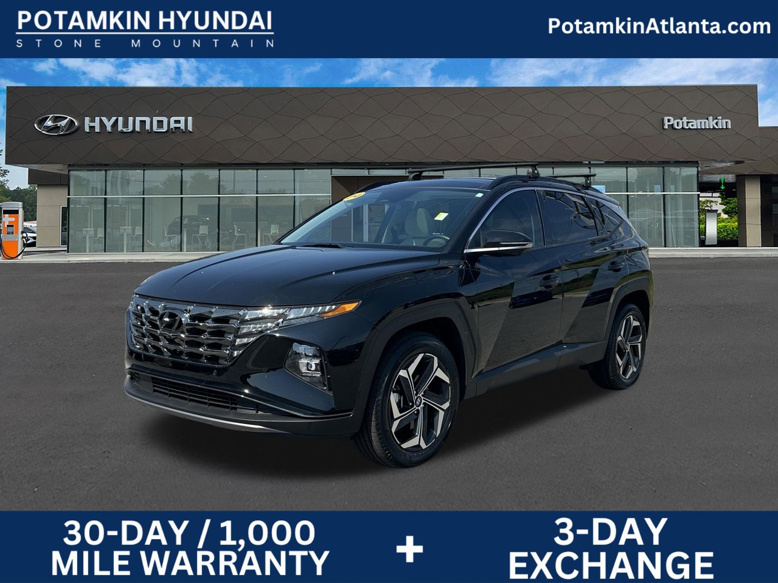 Used 2024 Black Pearl Hyundai Limited image 1