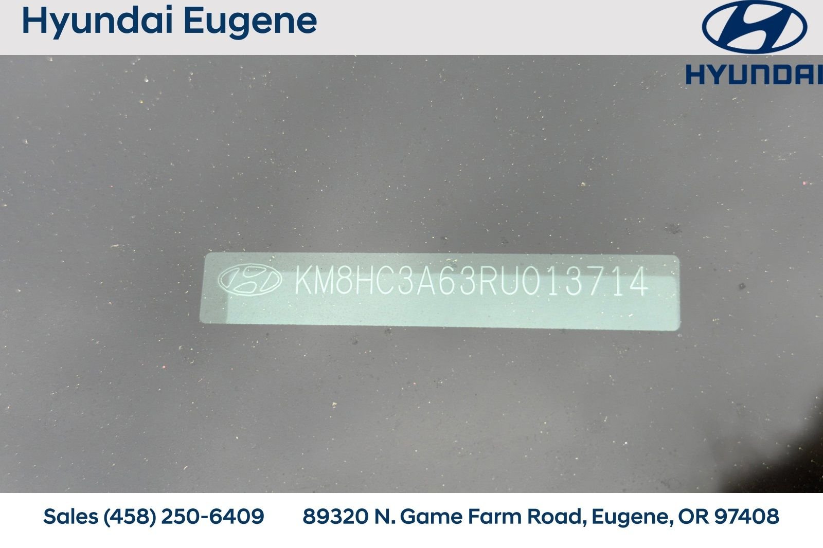 Used 2024 Hyundai Kona EV SEL with VIN KM8HC3A63RU013714 for sale in Eugene, OR