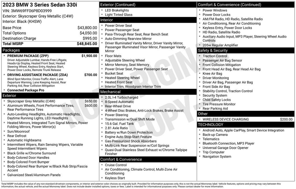 2023 BMW 3 Series 330i - Photo 18