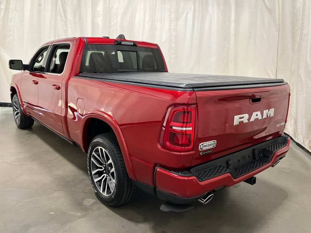 New 2026 Molten Red Pearl-Coat Exterior Paint RAM Longhorn image 30