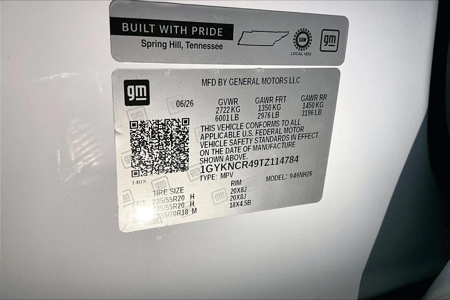 New 2026 Crystal White Tricoat Cadillac Premium Luxury image 36