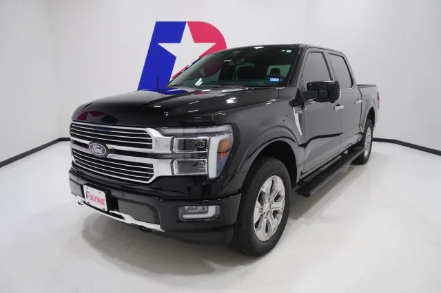 Used 2026 Agate Black Metallic Ford Platinum image 1