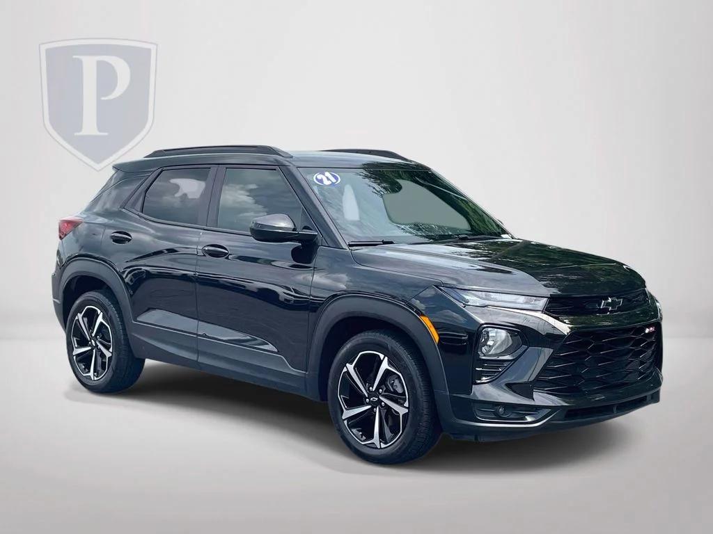 Certified Used 2021 Black Chevrolet RS image 2