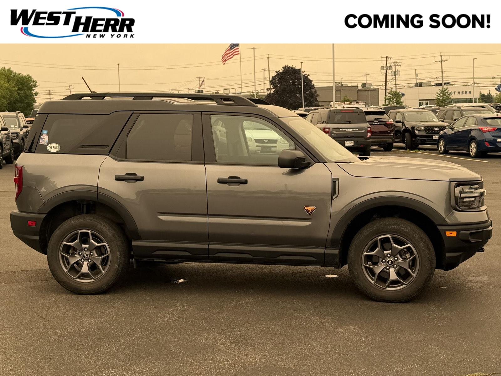 Used 2023 Carbonized Gray Ford Badlands image 1