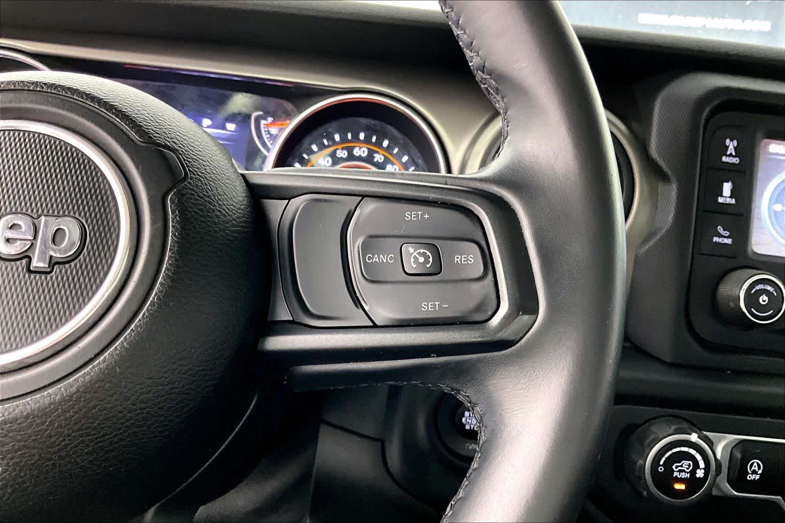 Used 2018 Bright White Clear Coat Jeep Sport S image 23