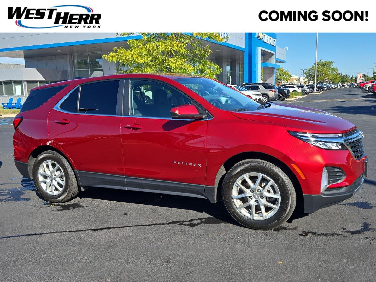 Used 2024 Radiant Red Tintcoat Chevrolet LT image 1