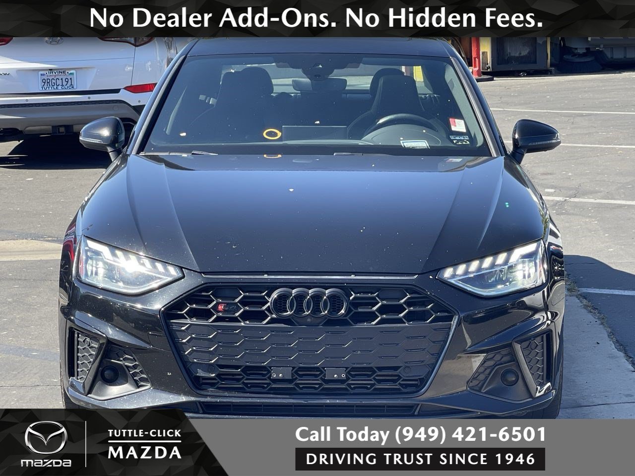 Used 2022 Blue Audi Premium Plus image 1
