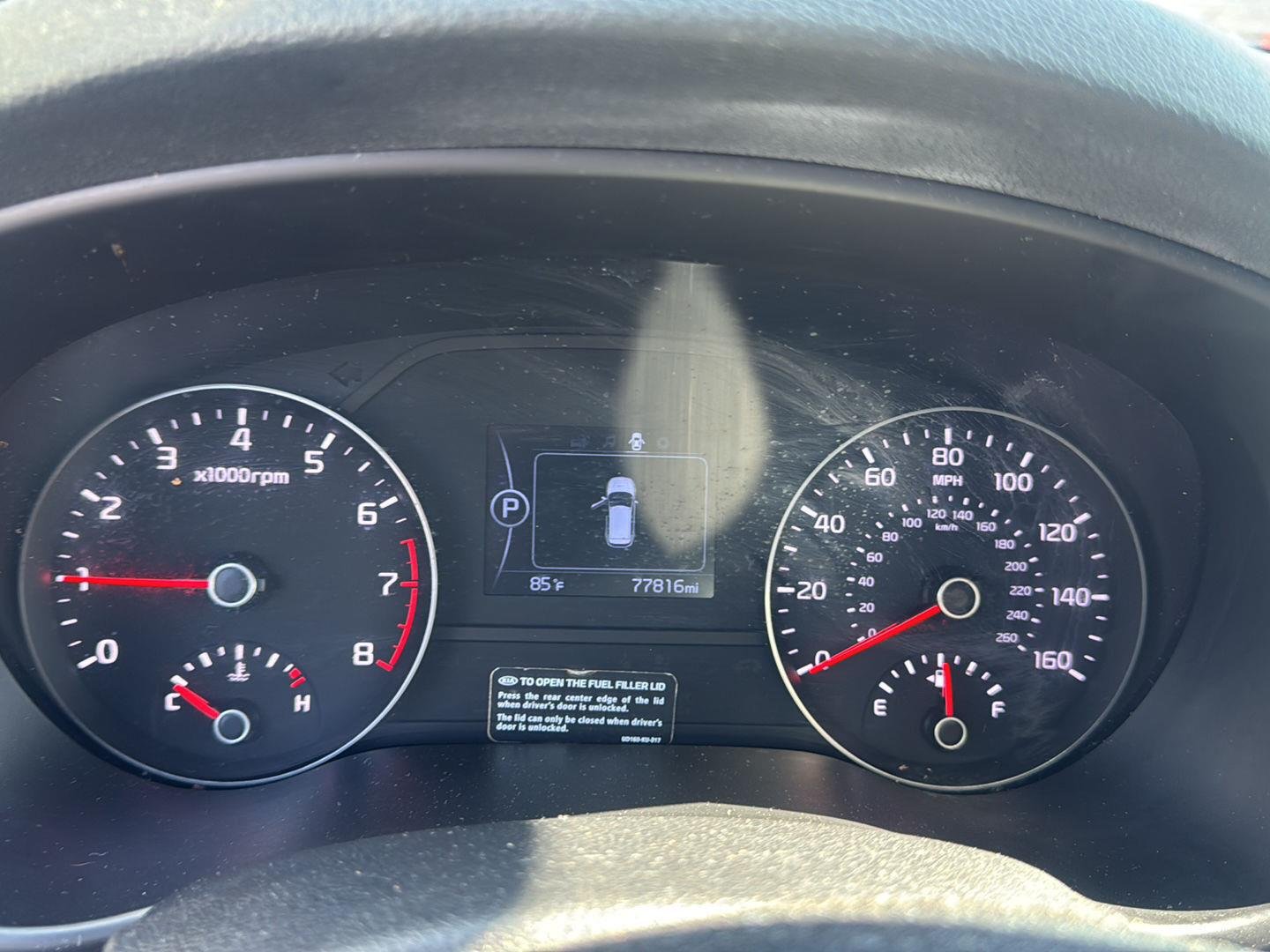 Used 2018 Sparkling Silver Kia EX image 10
